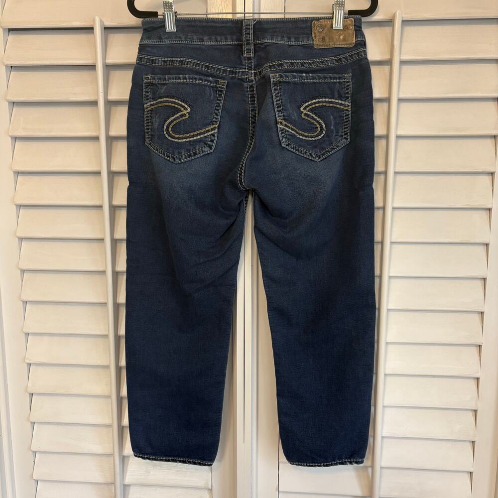 Silver Joga Suki Mid Capris‎ Size 28